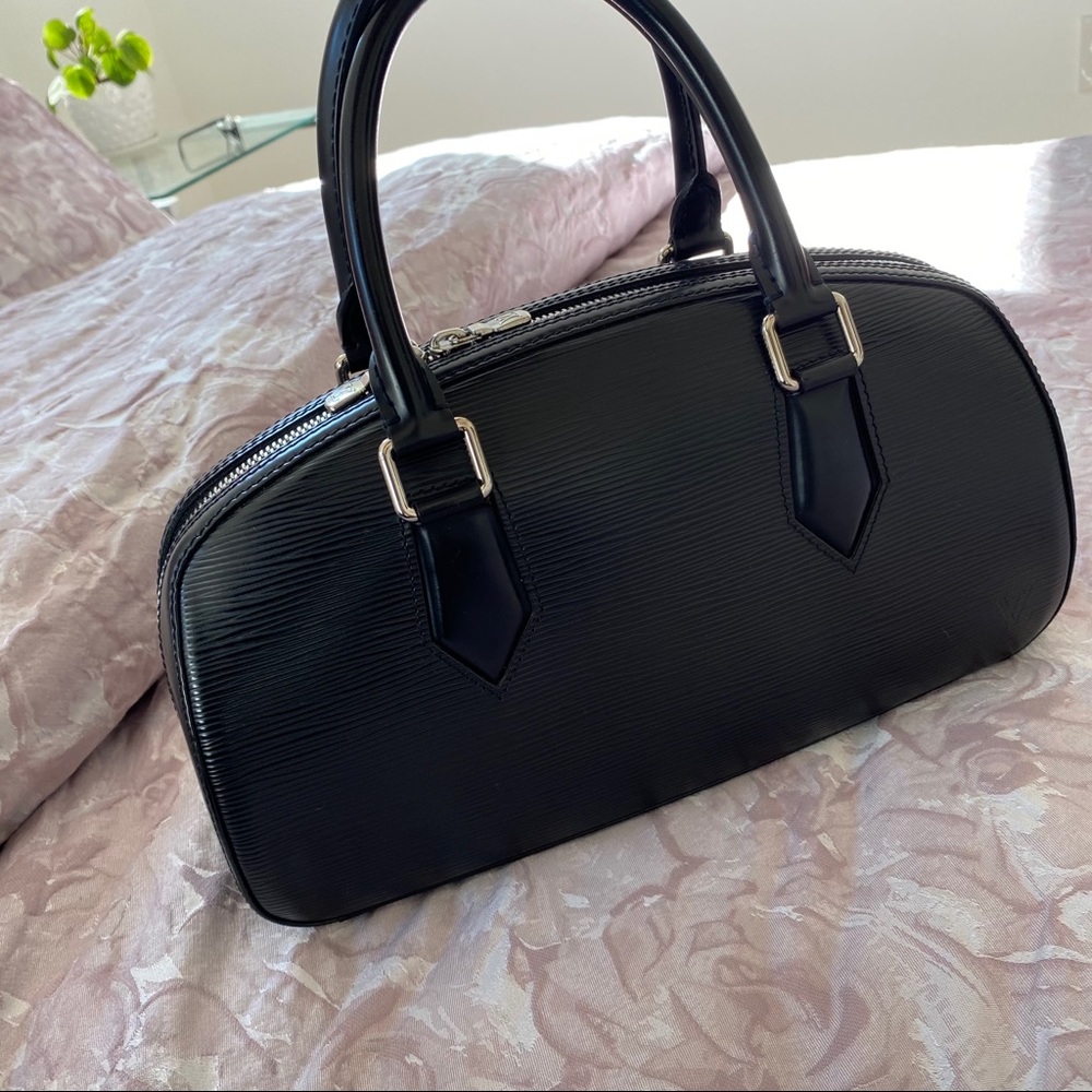 Louis Vuitton Black Epi Jasmin Bag